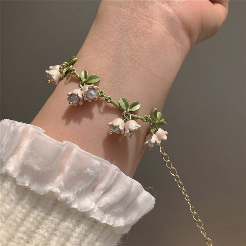 Bracelet Fleur <br> Réaliste