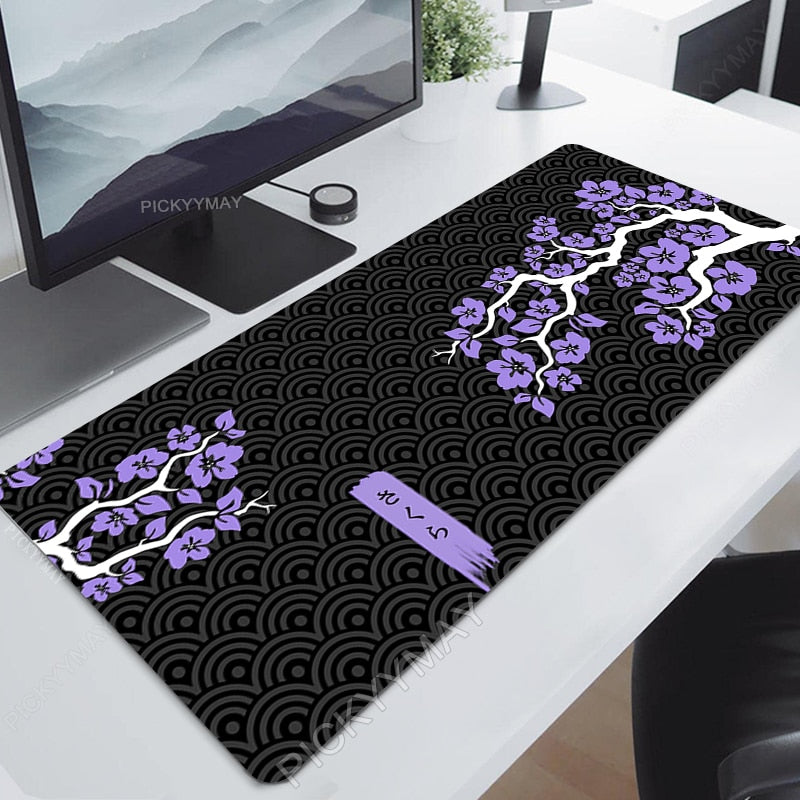 Tapis De Souris Fleuri <br> Sakura Coloré