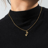 Collier Fleur  Minimaliste