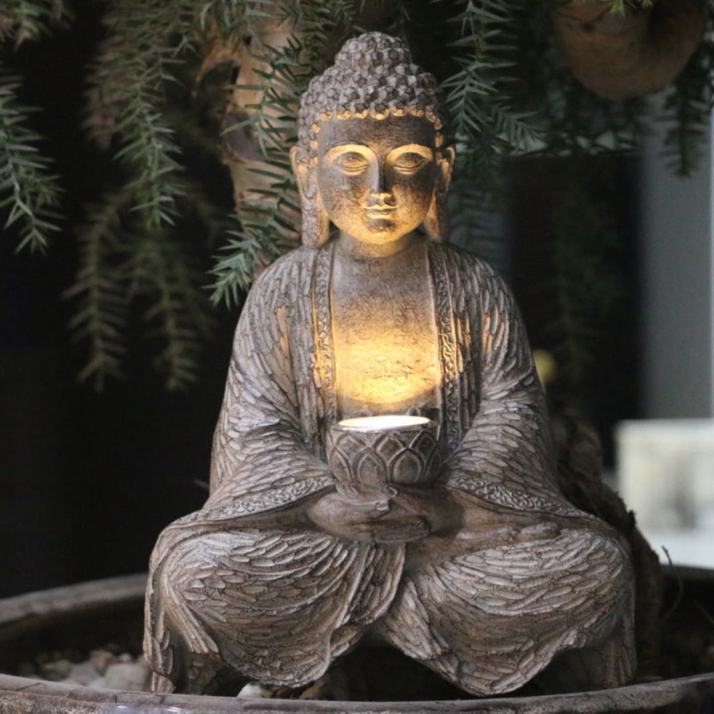 Statue De Jardin <br> Buddha