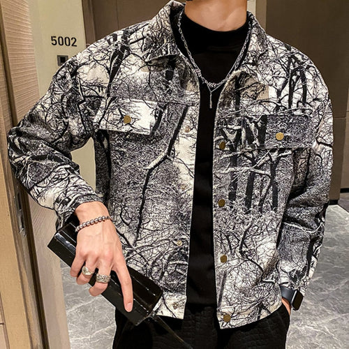 Veste Fleurie   Botanique Noir