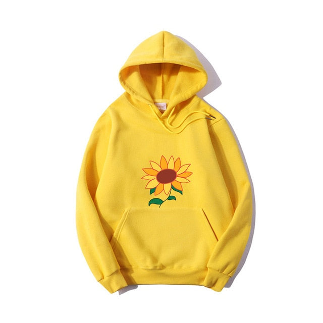 Pull Fleuri <br> Tournesol