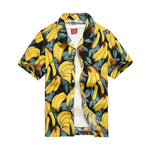 Chemise A Fleur Homme  Banane